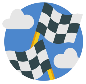 Checkered Flag badge