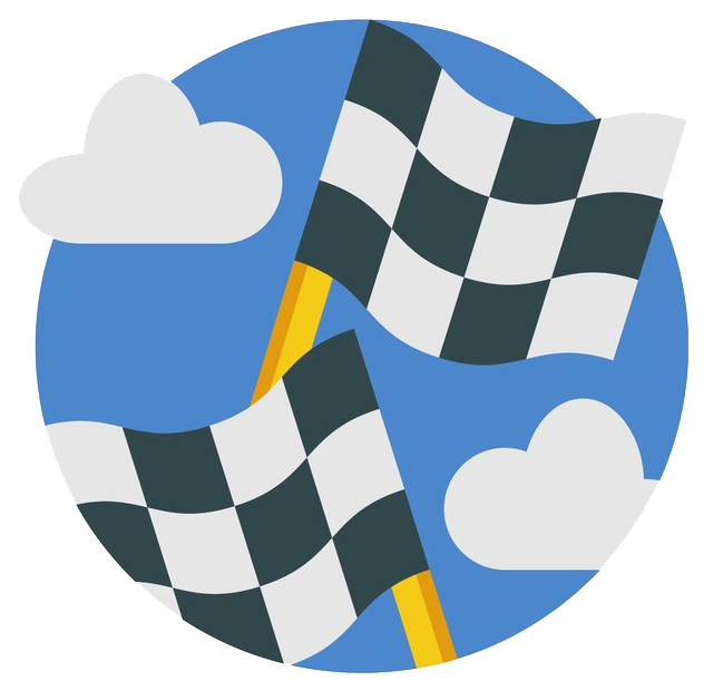 Checkered Flag badge